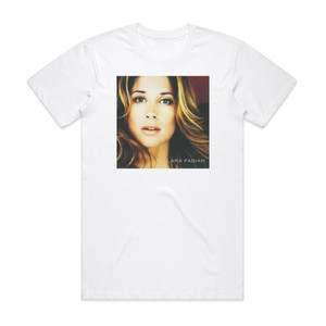 Lara Fabian Lara Fabian Album Cover T-Shirt White Lara Fabian Lara Fabian Album Cover T-Shirt White