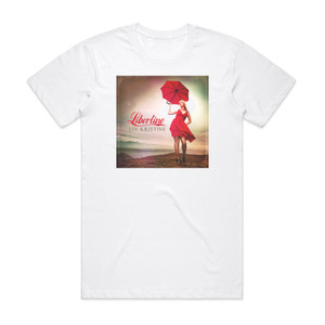 Liv Kristine Libertine Album Cover T-Shirt White Liv Kristine Libertine Album Cover T-Shirt White