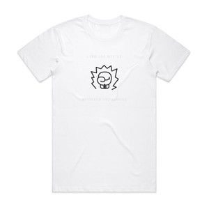 Lord and Master Battered And Bruised Album Cover T-Shirt White Lord and Master Battered And Bruised Album Cover T-Shirt White
