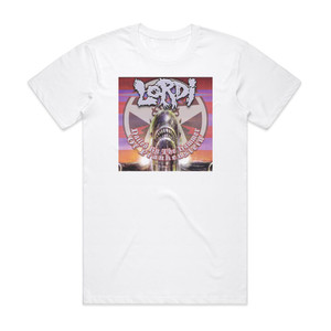Lordi Nailed By The Hammer Of Frankenstein Album Cover T-Shirt White