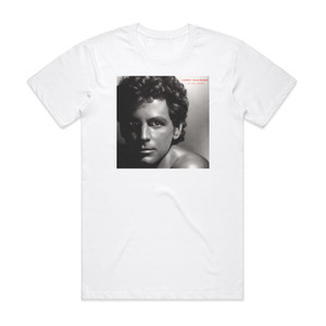 Lindsey Buckingham Law And Order Album Cover T-Shirt White Lindsey Buckingham Law And Order Album Cover T-Shirt White