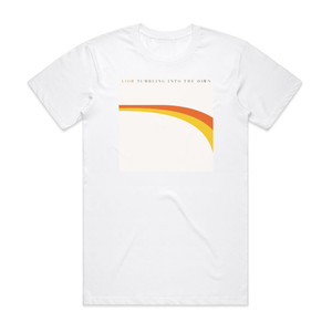 Lior Tumbling Into The Dawn Album Cover T-Shirt White Lior Tumbling Into The Dawn Album Cover T-Shirt White