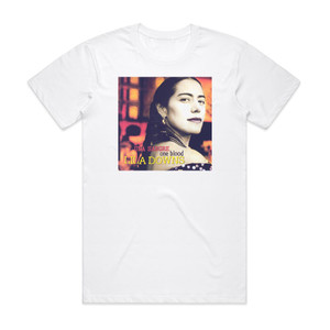 Lila Downs Una Sangre One Blood Album Cover T-Shirt White Lila Downs Una Sangre One Blood Album Cover T-Shirt White
