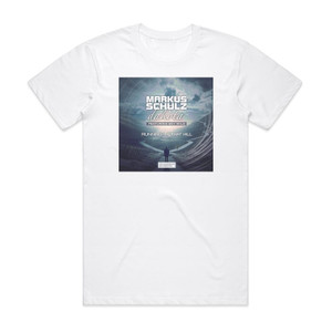 Markus Schulz Running Up That Hill Album Cover T-Shirt White