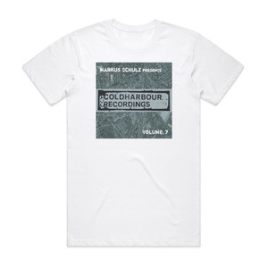 Markus Schulz Coldharbour Selections Part 7 Album Cover T-Shirt White Markus Schulz Coldharbour Selections Part 7 Album Cover T-Shirt White