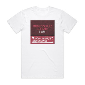 Markus Schulz I Am 1 Album Cover T-Shirt White Markus Schulz I Am 1 Album Cover T-Shirt White