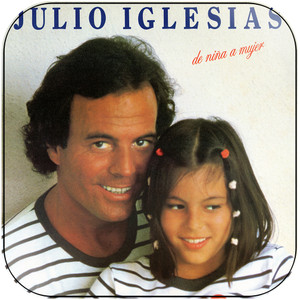 Julio Iglesias De Nia A Mujer Album Cover Sticker Julio Iglesias De Nia A Mujer Album Cover Sticker