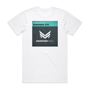Markus Schulz Remember This 1 Album Cover T-Shirt White Markus Schulz Remember This 1 Album Cover T-Shirt White