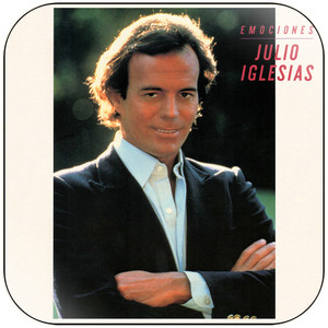 Julio Iglesias Emociones Album Cover Sticker Julio Iglesias Emociones Album Cover Sticker