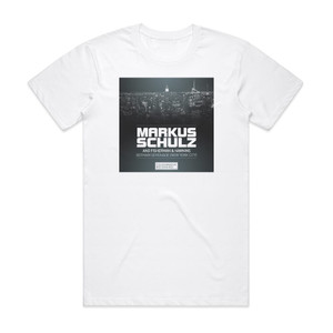 Markus Schulz Gotham Serenade New York City Album Cover T-Shirt White Markus Schulz Gotham Serenade New York City Album Cover T-Shirt White