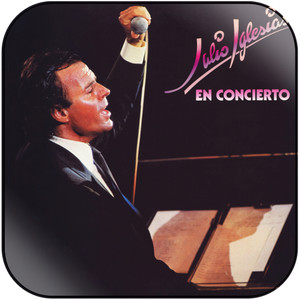 Julio Iglesias En Concierto Album Cover Sticker Julio Iglesias En Concierto Album Cover Sticker