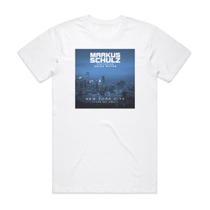Markus Schulz New York City Take Me Away Album Cover T-Shirt White
