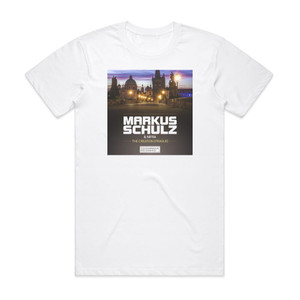 Markus Schulz The Creation Prague Album Cover T-Shirt White Markus Schulz The Creation Prague Album Cover T-Shirt White