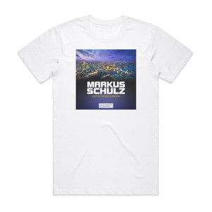 Markus Schulz Lost In The Box London Album Cover T-Shirt White Markus Schulz Lost In The Box London Album Cover T-Shirt White