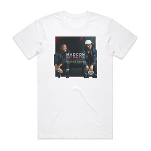 Madcon Dont Worry 1 Album Cover T-Shirt White Madcon Dont Worry 1 Album Cover T-Shirt White