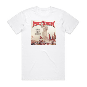 Mezzrow Then Came The Killing Album Cover T-Shirt White Mezzrow Then Came The Killing Album Cover T-Shirt White