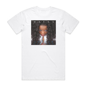 Maysa Leak Smooth Sailing Album Cover T-Shirt White Maysa Leak Smooth Sailing Album Cover T-Shirt White