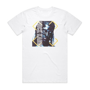Mick Karn Bestial Cluster Album Cover T-Shirt White Mick Karn Bestial Cluster Album Cover T-Shirt White