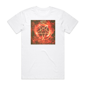Mork Gryning Maelstrom Chaos Album Cover T-Shirt White Mork Gryning Maelstrom Chaos Album Cover T-Shirt White