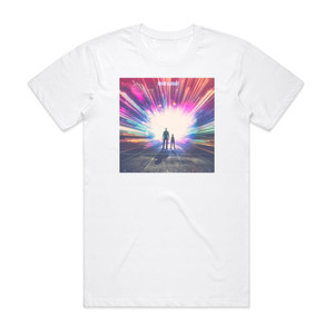 Mitch Murder The Line Album Cover T-Shirt White