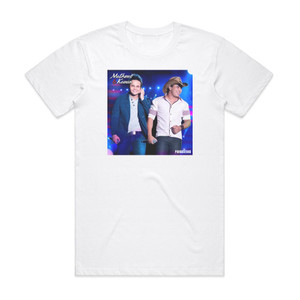 Matheus and Kauan Paraquedas Album Cover T-Shirt White Matheus and Kauan Paraquedas Album Cover T-Shirt White