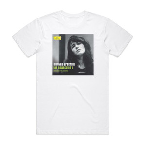 Martha Argerich Martha Argerich The Collection 1 The Solo Recordings Album Cover T-Shirt White