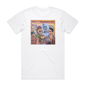 Mass Psychosis Necroporno Album Cover T-Shirt White Mass Psychosis Necroporno Album Cover T-Shirt White