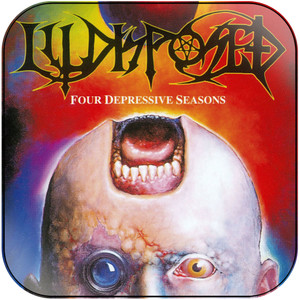 Illdisposed Four Depressive Seasons-1 Album Cover Sticker