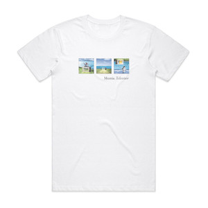 Moenia Televisor Album Cover T-Shirt White Moenia Televisor Album Cover T-Shirt White