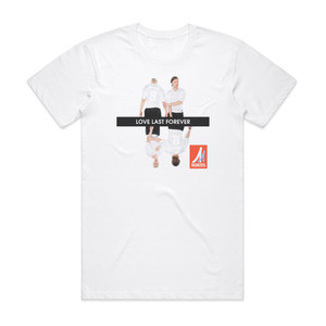 Mando Diao Love Last Forever Album Cover T-Shirt White Mando Diao Love Last Forever Album Cover T-Shirt White