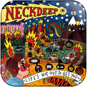 Neck Deep Lifes Not Out To Get You Album Cover Sticker Neck Deep Lifes Not Out To Get You Album Cover Sticker