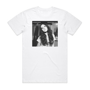 Michelle Branch Are You Happy Now 1 Album Cover T-Shirt White Michelle Branch Are You Happy Now 1 Album Cover T-Shirt White