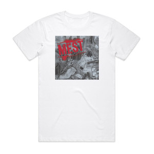 Mest Mest Album Cover T-Shirt White Mest Mest Album Cover T-Shirt White
