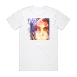 Machinae Supremacy Fury 1 Album Cover T-Shirt White Machinae Supremacy Fury 1 Album Cover T-Shirt White