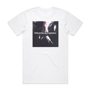 Machinae Supremacy Deus Ex Machinae 1 Album Cover T-Shirt White Machinae Supremacy Deus Ex Machinae 1 Album Cover T-Shirt White