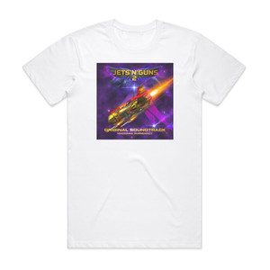Machinae Supremacy Jetsnguns 2 Album Cover T-Shirt White Machinae Supremacy Jetsnguns 2 Album Cover T-Shirt White