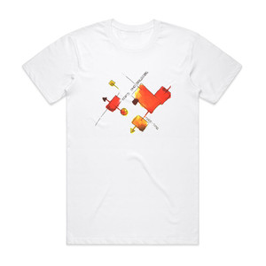 Maps and Diagrams Free Time Album Cover T-Shirt White
