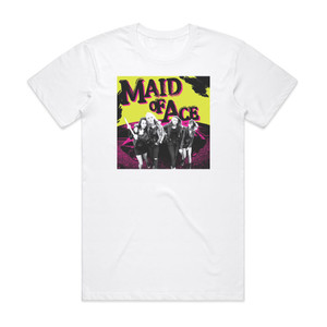 Maid of Ace Maid Of Ace Album Cover T-Shirt White
