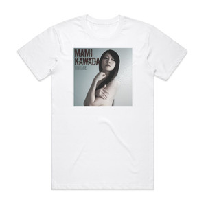 Mami Kawada Linkage Album Cover T-Shirt White