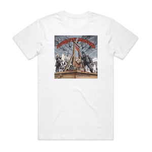 Mosh Pit Justice Justice Is Served Album Cover T-Shirt White Mosh Pit Justice Justice Is Served Album Cover T-Shirt White