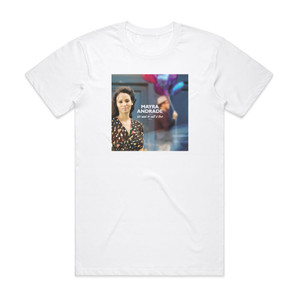 Mayra Andrade We Used To Call It Love Album Cover T-Shirt White Mayra Andrade We Used To Call It Love Album Cover T-Shirt White