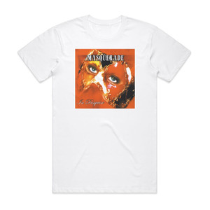 Masquerade In Disguise Album Cover T-Shirt White Masquerade In Disguise Album Cover T-Shirt White