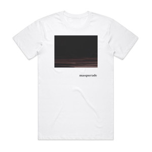 Masquerade Flux Album Cover T-Shirt White Masquerade Flux Album Cover T-Shirt White