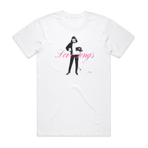 Mariya Takeuchi Love Songs Album Cover T-Shirt White Mariya Takeuchi Love Songs Album Cover T-Shirt White