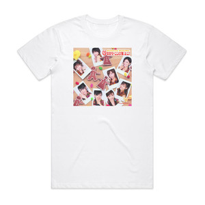 Morning Musume 75 1 Album Cover T-Shirt White Morning Musume 75 1 Album Cover T-Shirt White