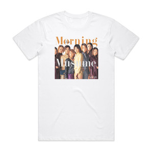 Morning Musume 3Rd Love Album Cover T-Shirt White Morning Musume 3Rd Love Album Cover T-Shirt White