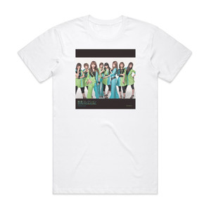 Morning Musume Empty 2 Album Cover T-Shirt White Morning Musume Empty 2 Album Cover T-Shirt White