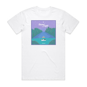 MOMOLAND Starry Night Album Cover T-Shirt White
