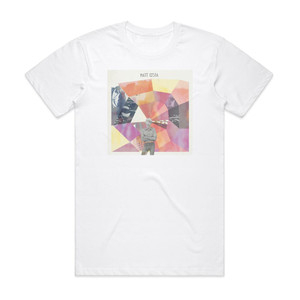 Matt Costa Matt Costa 1 Album Cover T-Shirt White Matt Costa Matt Costa 1 Album Cover T-Shirt White