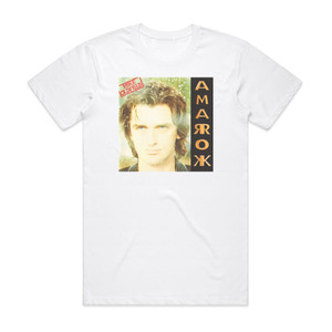 Mike Oldfield Amarok Album Cover T-Shirt White
